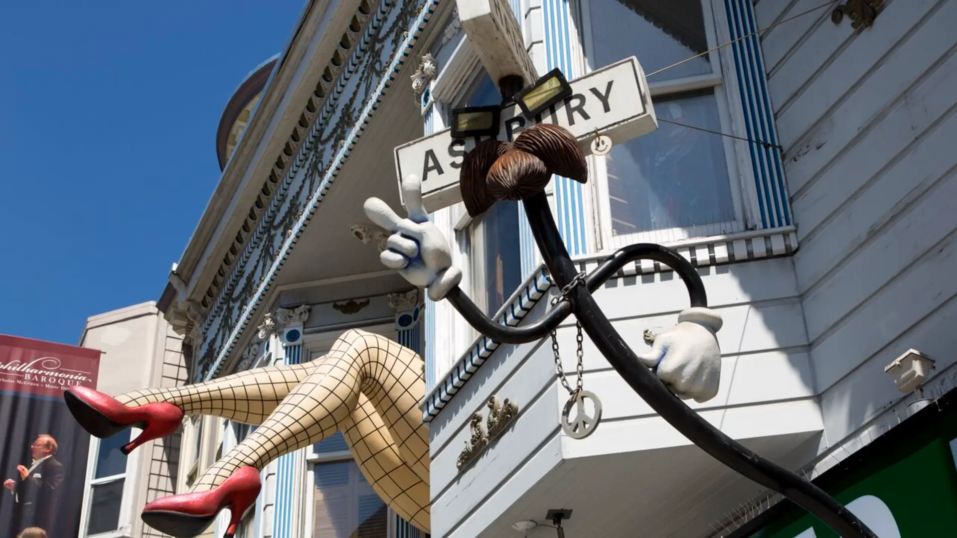The Haight-Ashbury neighborhood, San Francisco