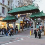 San Francisco California Dragon Gate Chinatown