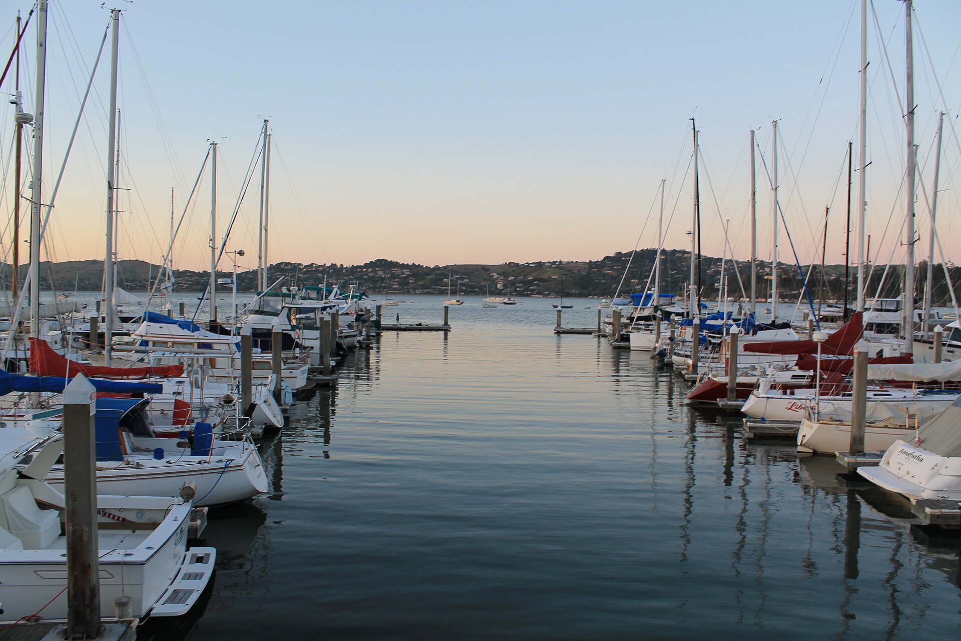 Sausalito Harbor on Richardson Bay