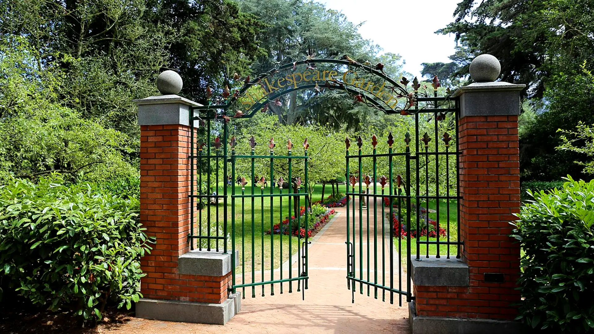 Shakespeare Garden in Golden Gate Park
