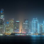 Treasure Island delivers one of the Bay Area’s classic across-the-water nightime skyline views.