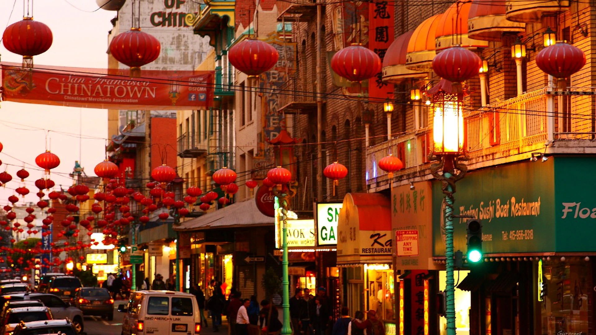 Chinatown in the Evening