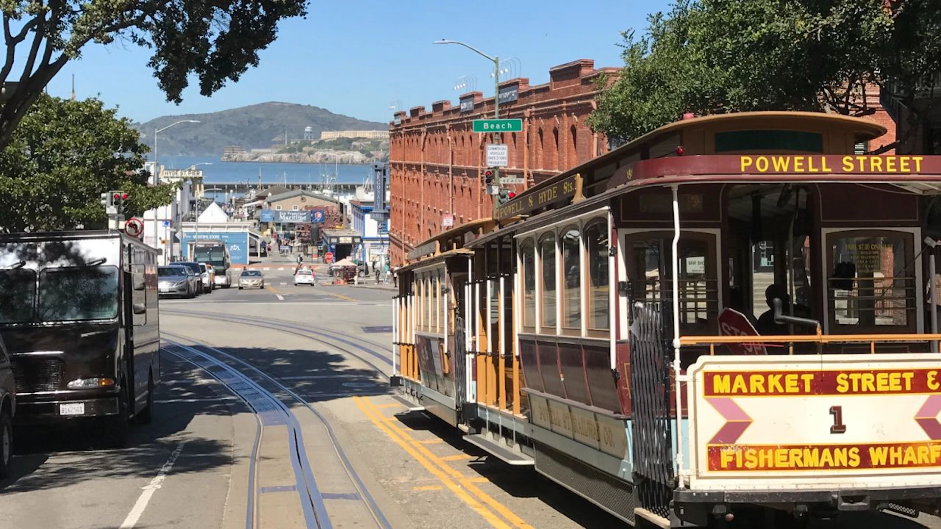 Cable Car Turnaround on Hyde